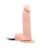 Pompowane wibrujące dildo na przyssawce baile 19 cm